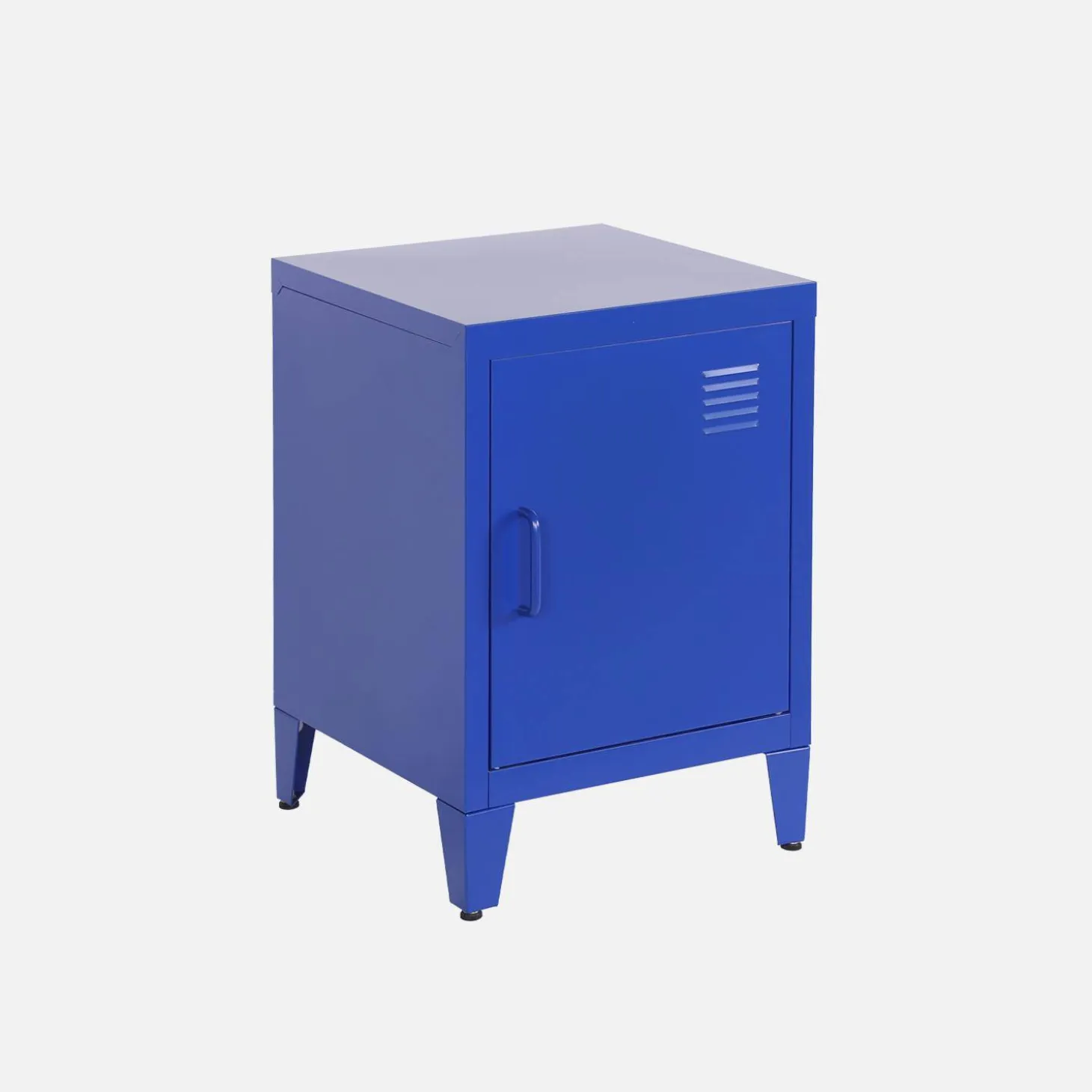 Mesita de estilo industrial con 1 puerta
