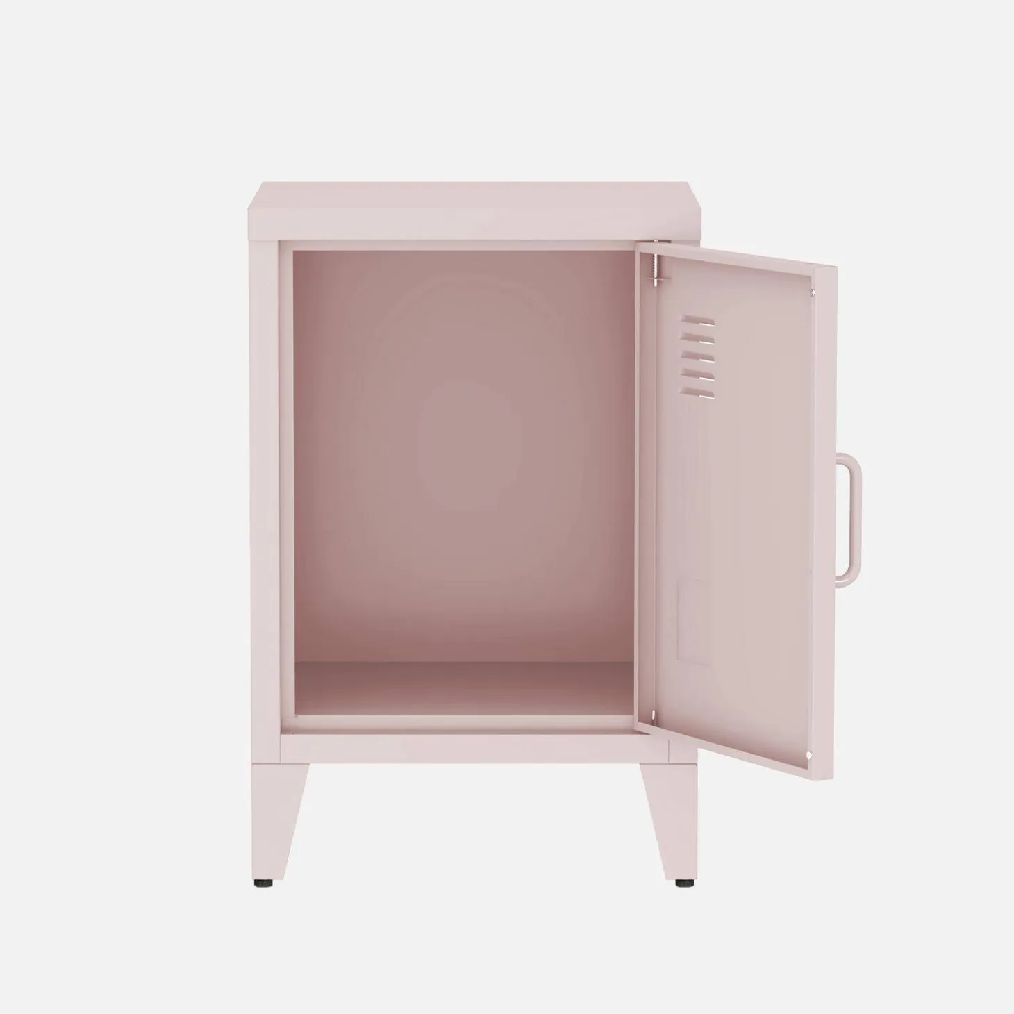 Mesita de estilo industrial con 1 puerta