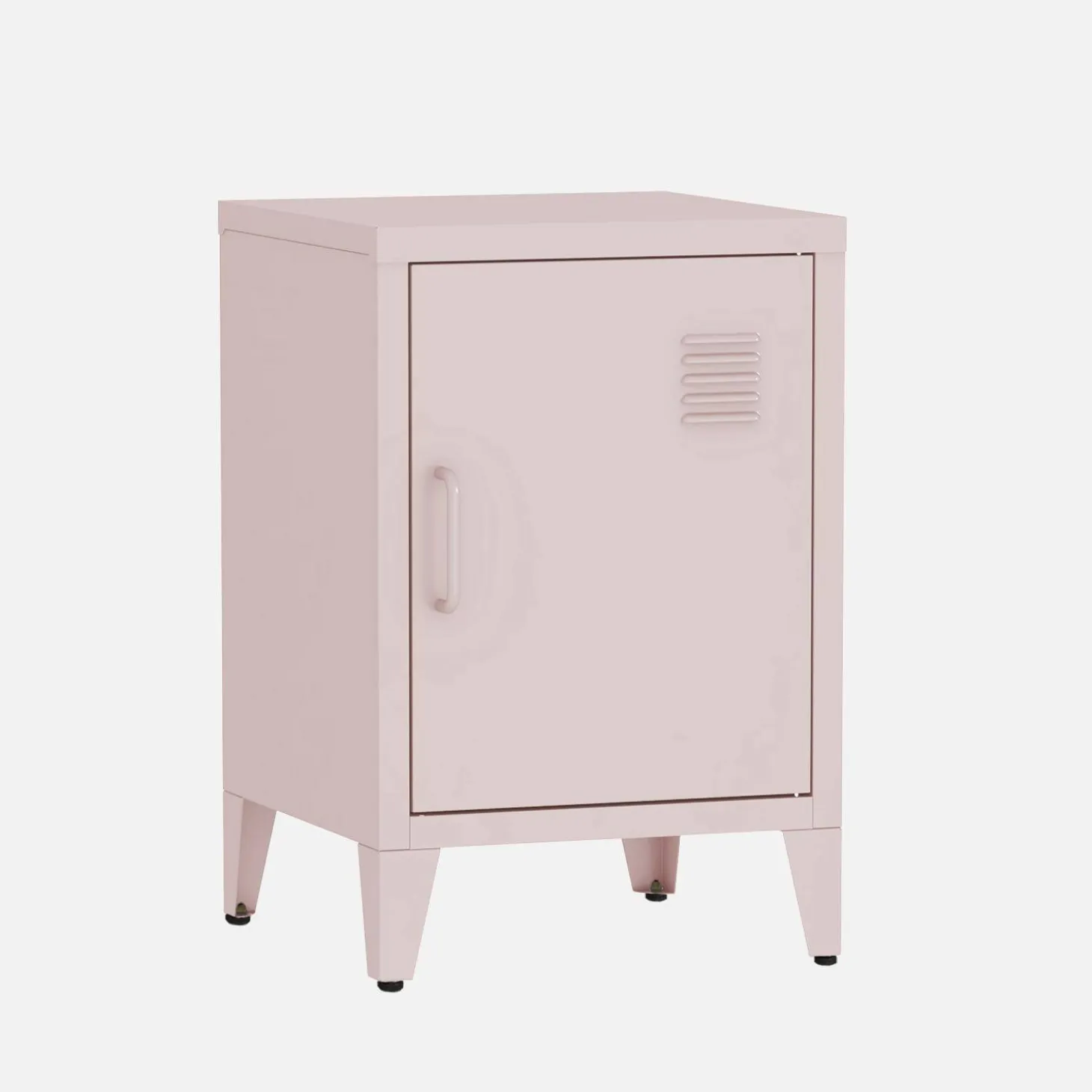 Mesita de estilo industrial con 1 puerta