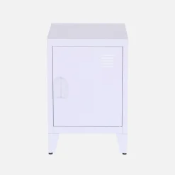Mesita de estilo industrial con 1 puerta