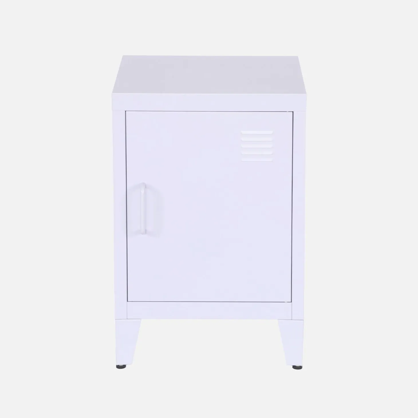 Mesita de estilo industrial con 1 puerta