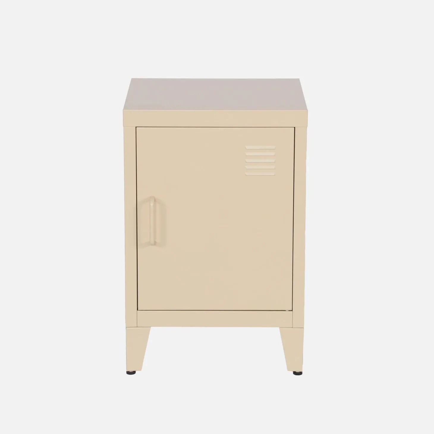 Mesita de estilo industrial con 1 puerta
