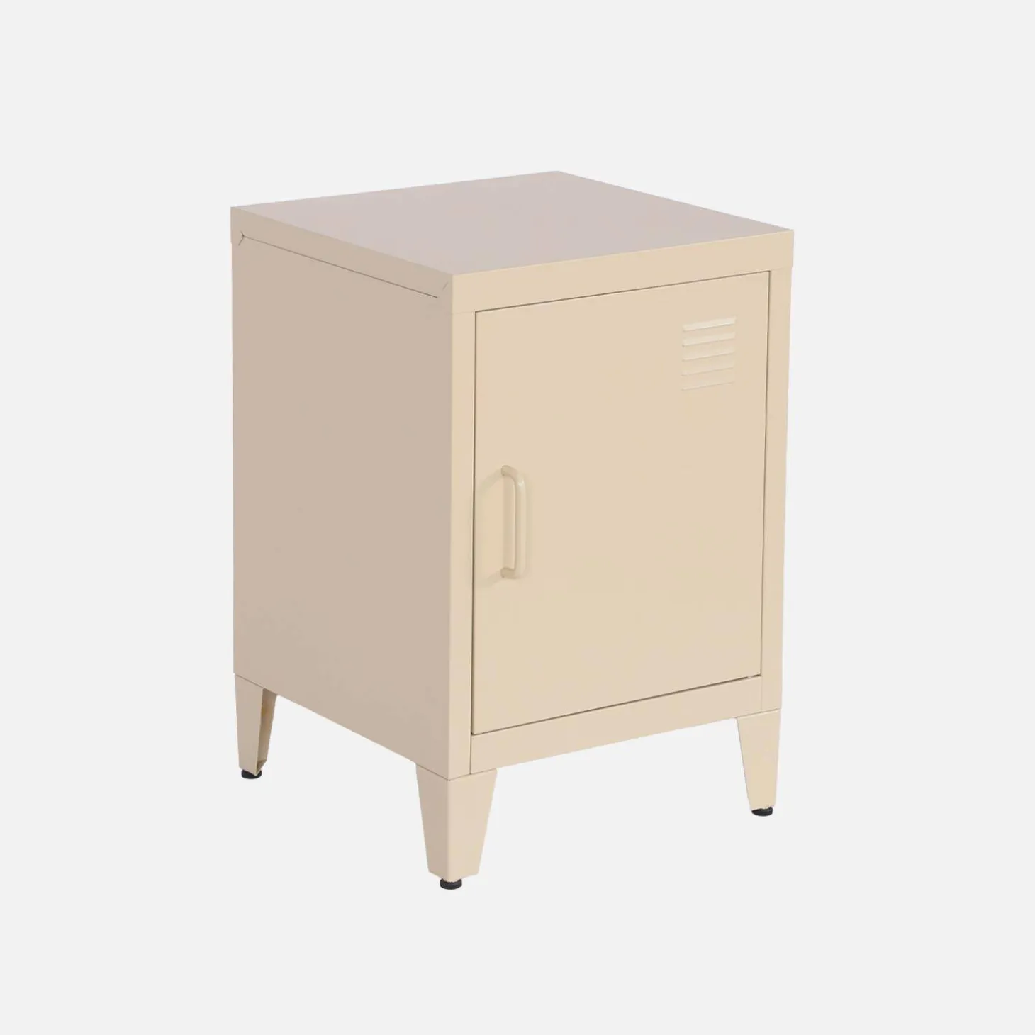 Mesita de estilo industrial con 1 puerta