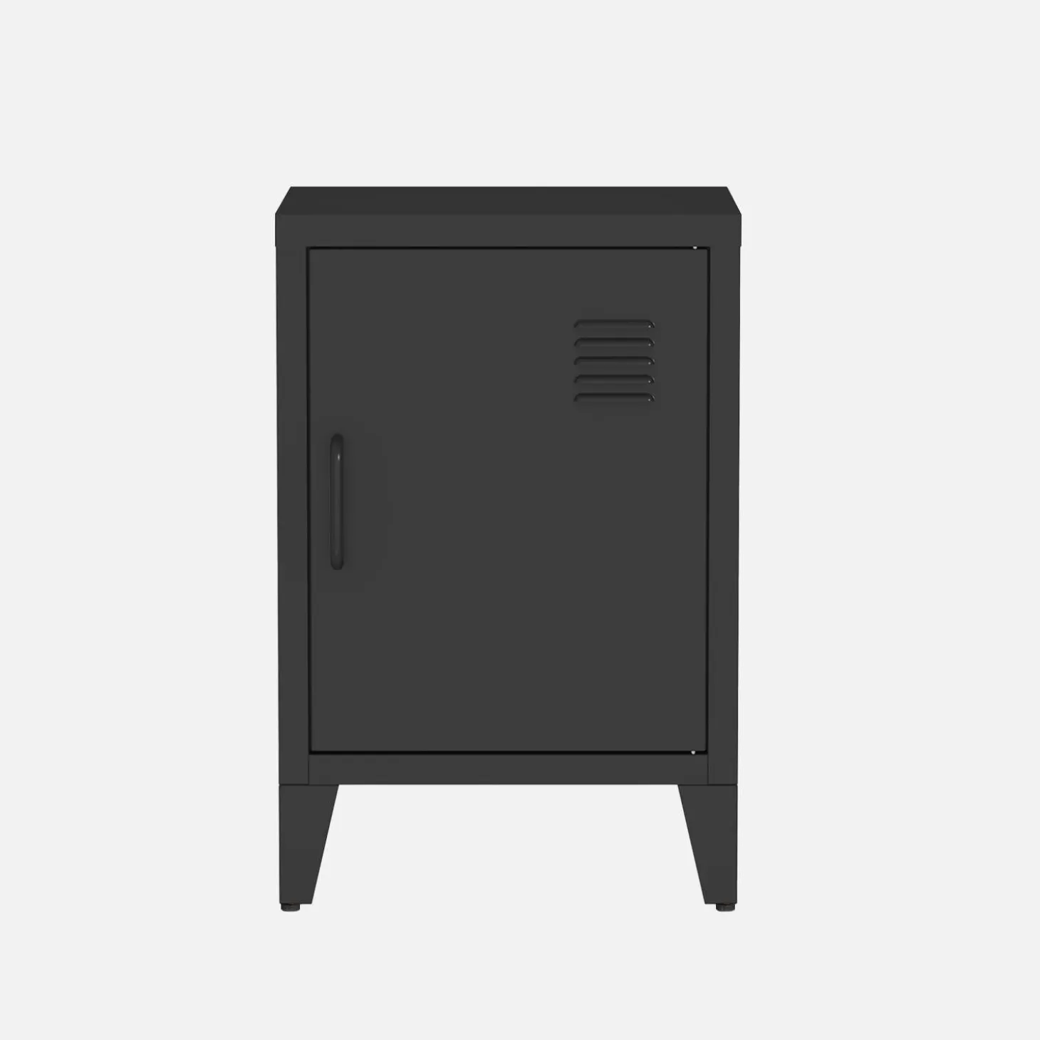 Mesita de estilo industrial con 1 puerta