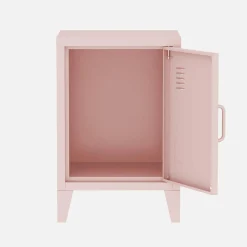 Mesita industrial con 1 puerta, set de 2
