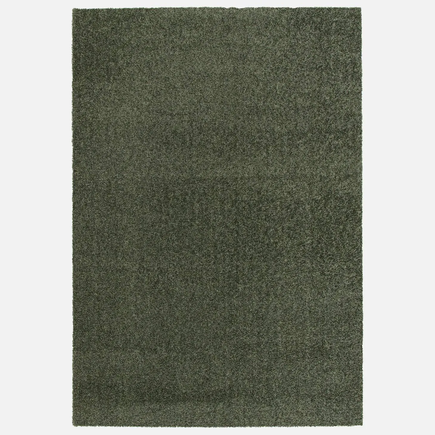 Moqueta interior de terciopelo rizado verde oscuro