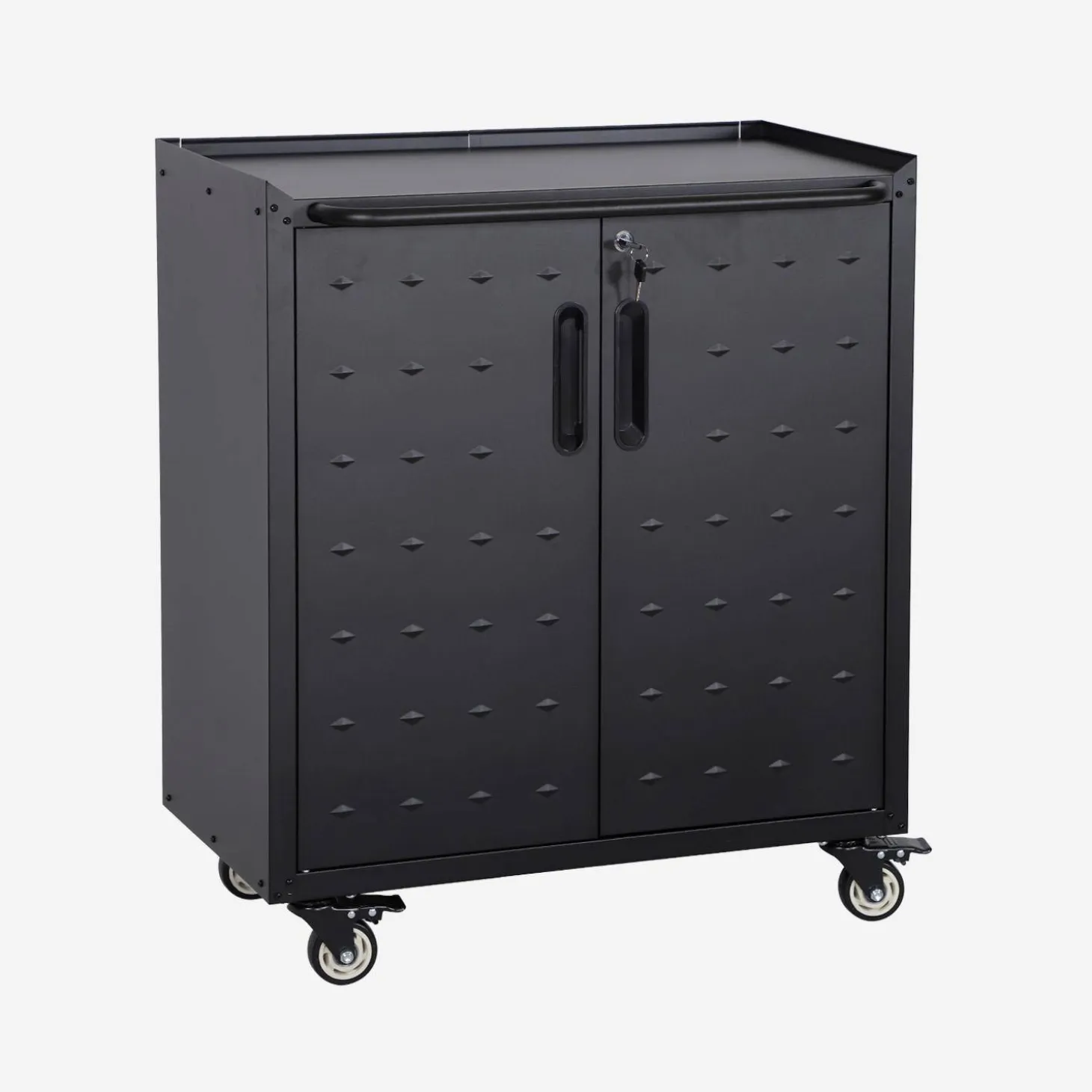 Mueble bajo de almacenamiento para garaje, 2 puertas