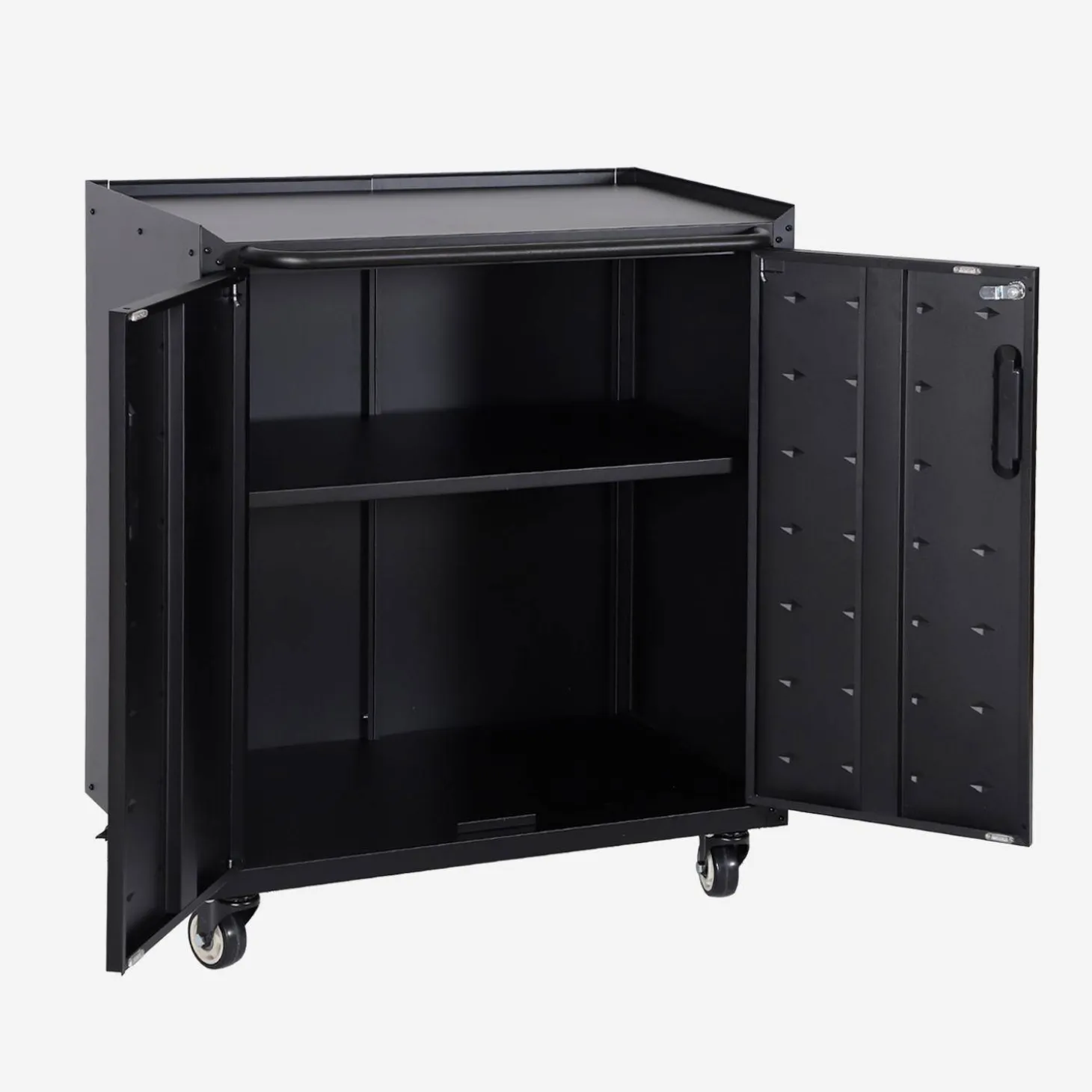Mueble bajo de almacenamiento para garaje, 2 puertas