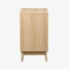 Mueble bajo lavabo escandinavo decorado en madera
