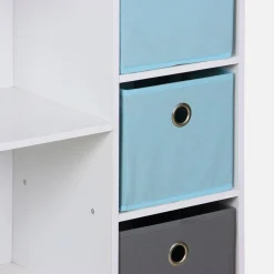 Mueble de almacenamiento para niños 4 cestas