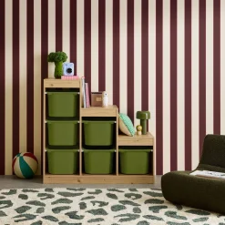 Mueble de almacenamiento infantil escalera, 6 cajones de almacenamiento
