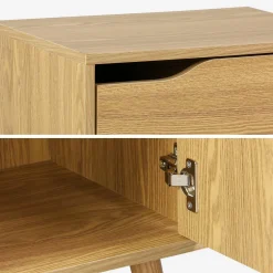 Mueble de baño vintage, 1 cajón y 1 puerta
