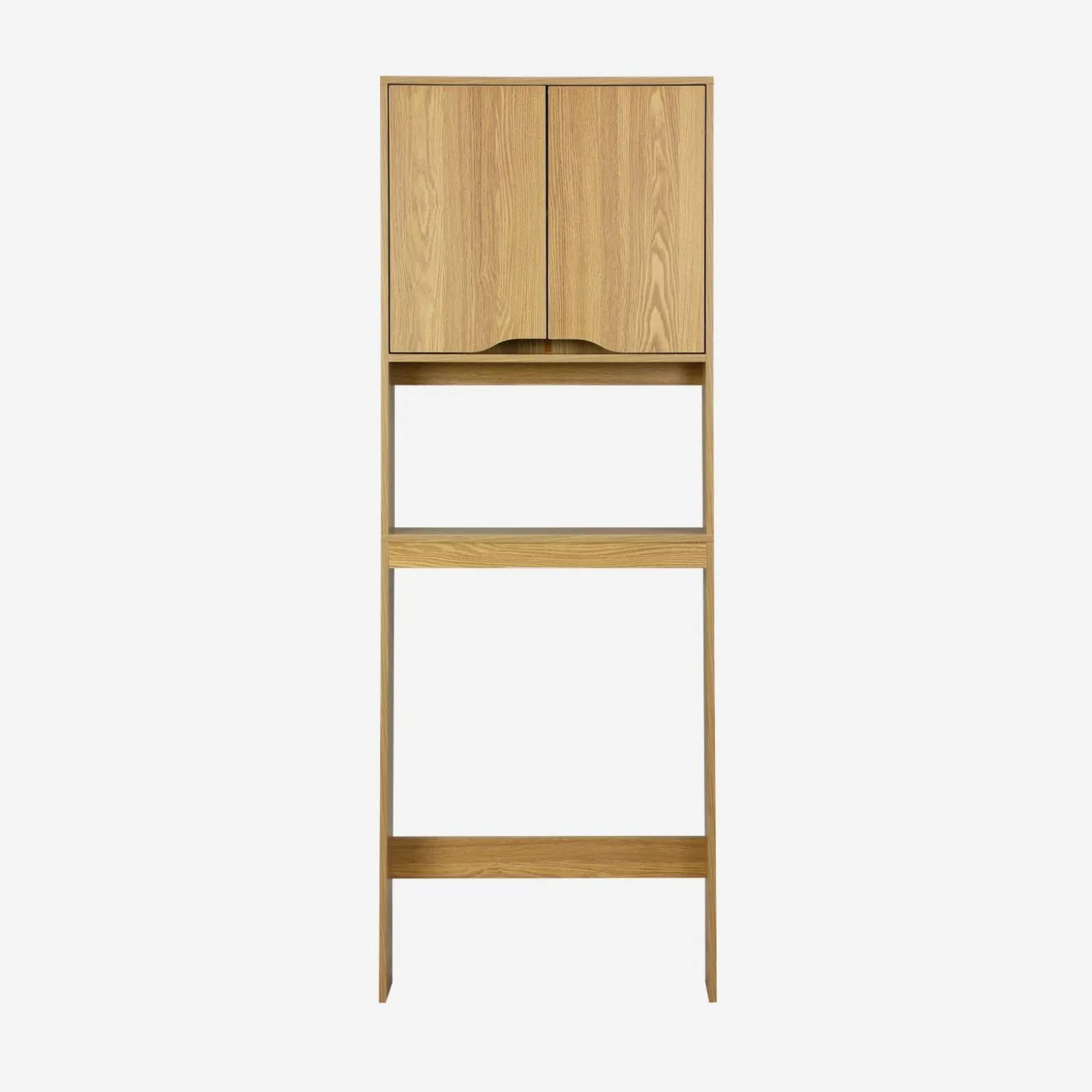 Mueble de baño/estantería vintage decorado en madera