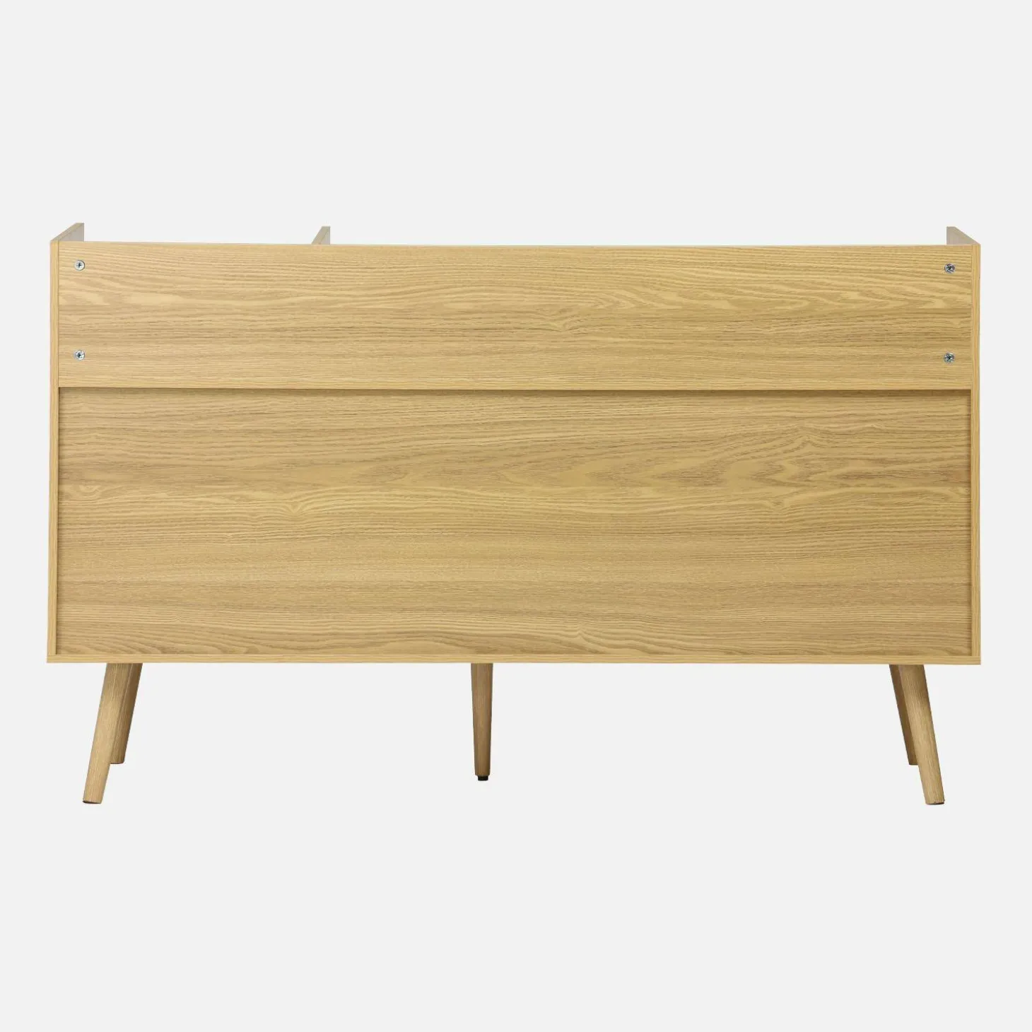 Mueble de vinilos XL estilo escandinavo, 130cm