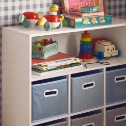 Mueble infantil con 6 cestas de terciopelo