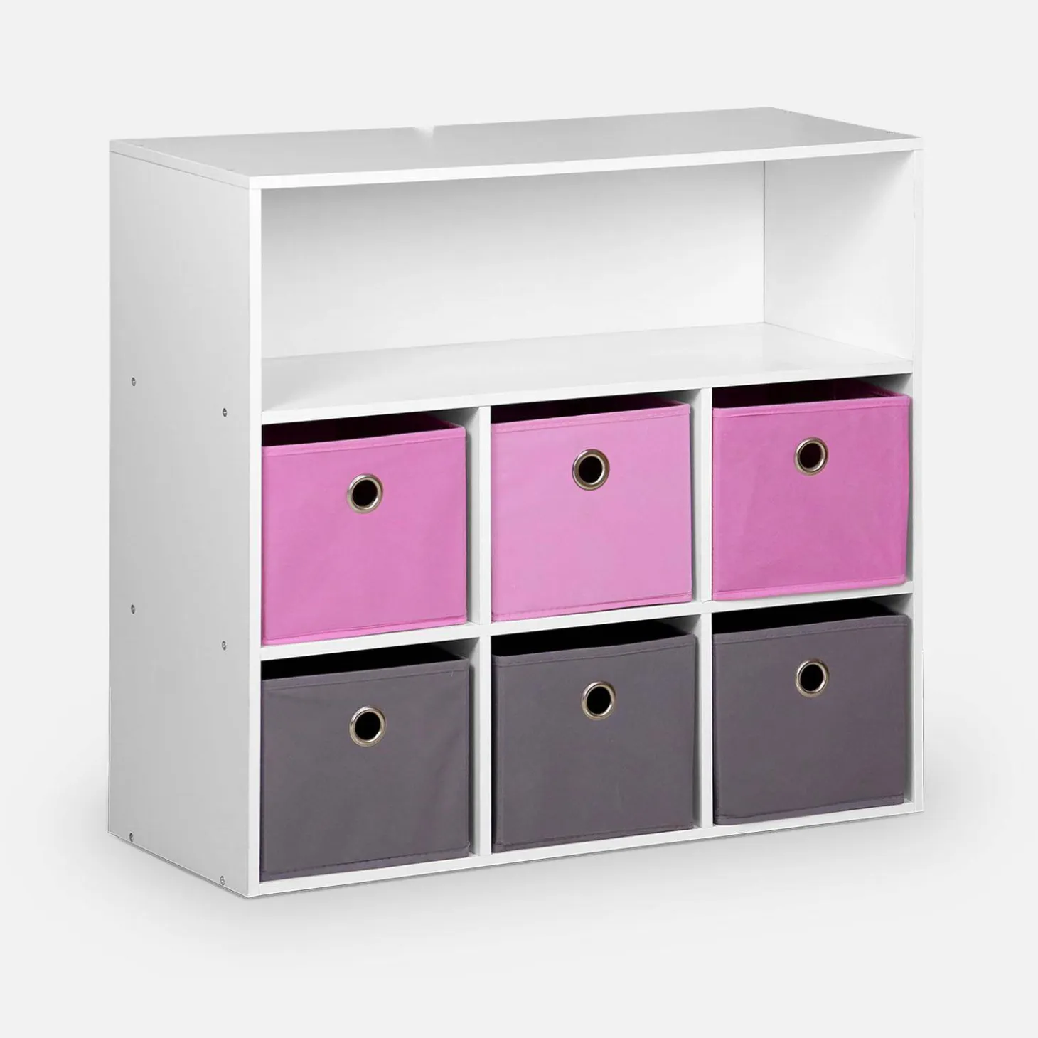 Mueble infantil con 6 cestas