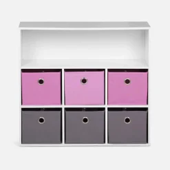Mueble infantil con 6 cestas