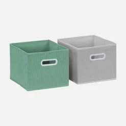 Mueble infantil con 6 cestas de terciopelo