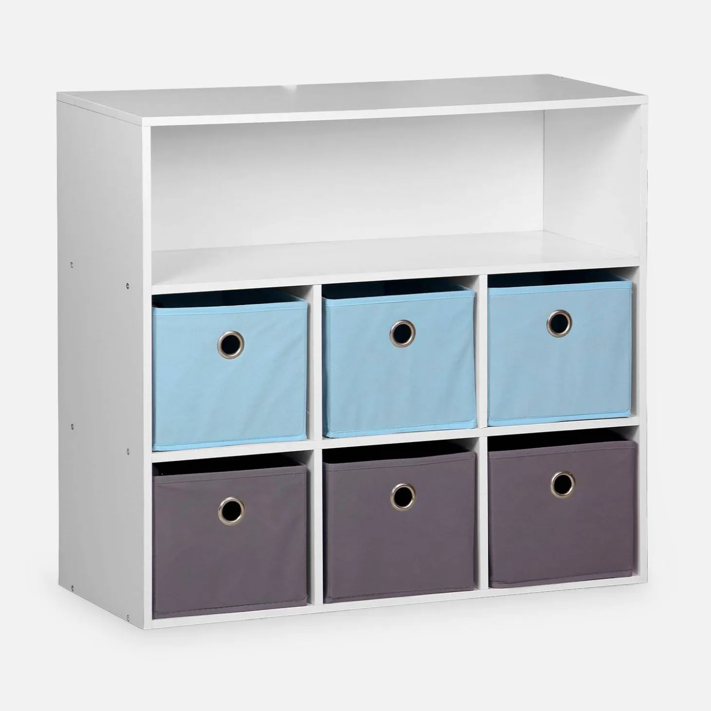 Mueble infantil con 6 cestas
