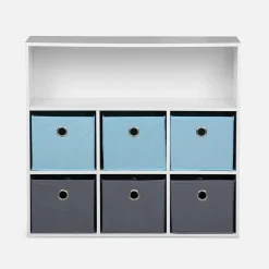 Mueble infantil con 6 cestas
