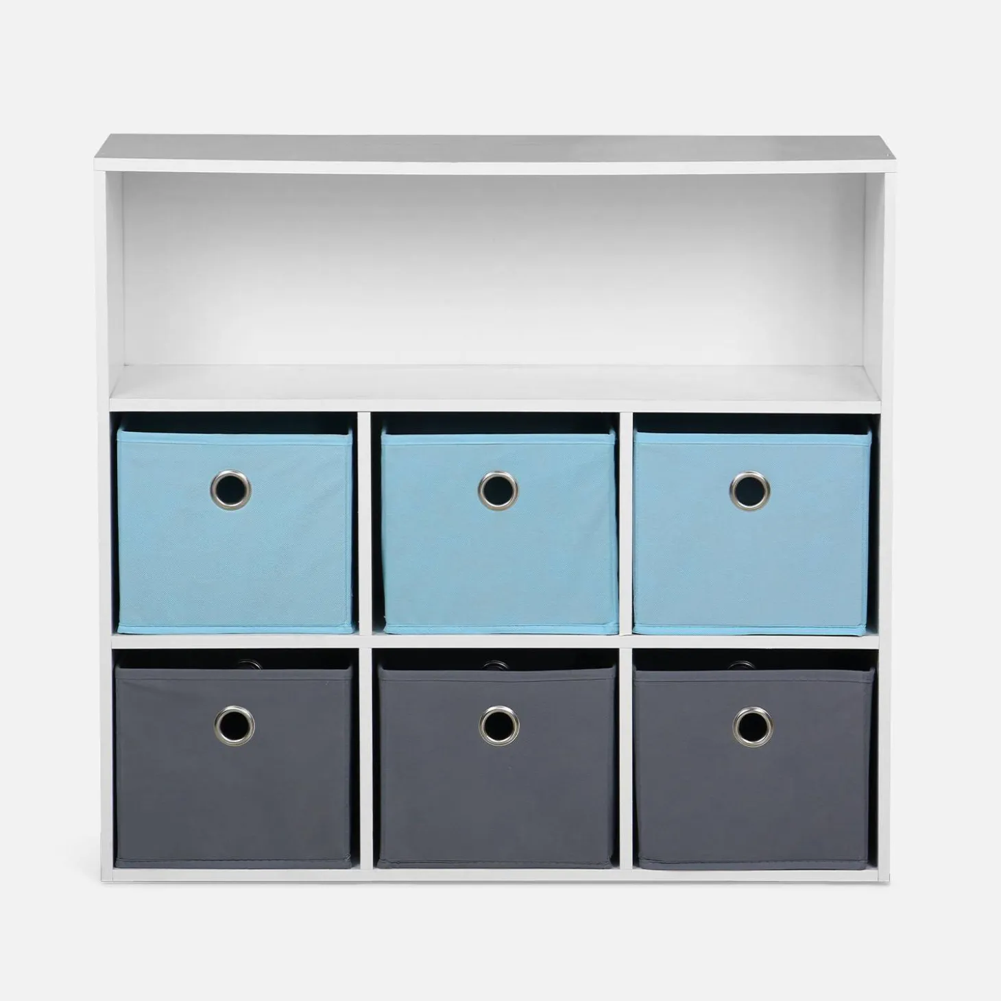 Mueble infantil con 6 cestas