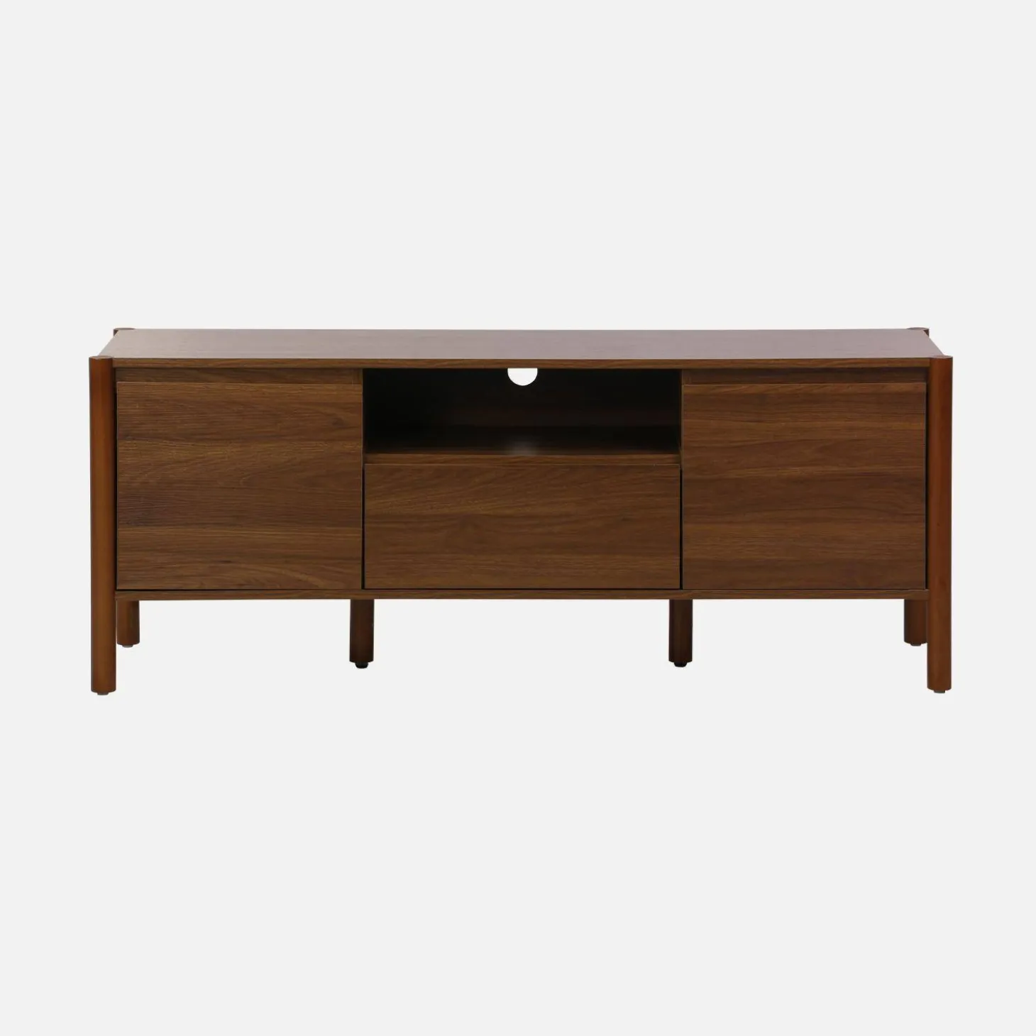 Mueble TV con 2 puertas y 1 cajón, 140cm