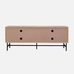 Mueble TV con efecto madera, 160cm