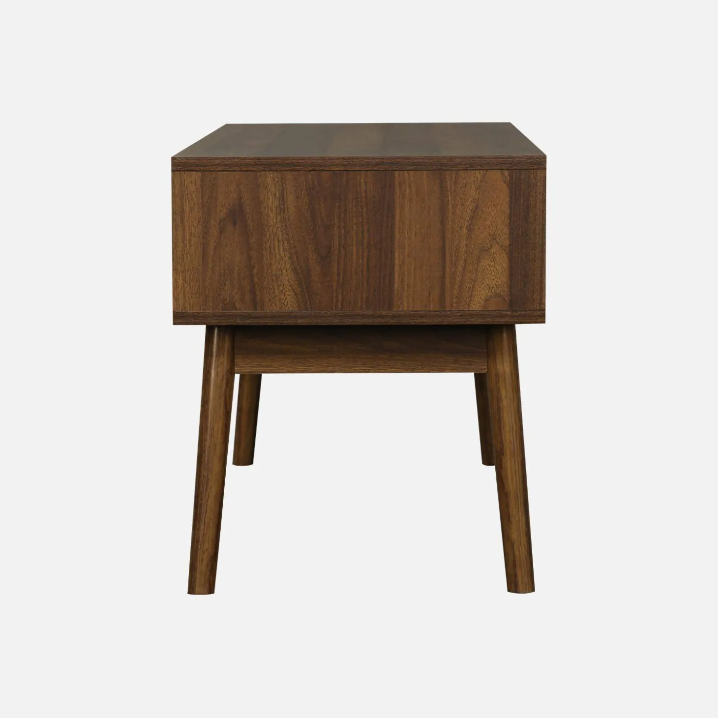 Mueble TV escandinavo efecto madera, 115cm