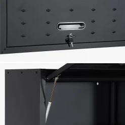 Muebles altos de almacenamiento para garaje, set de 2