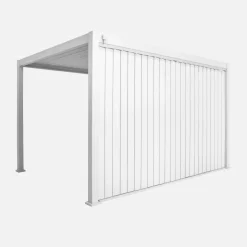 Panel de 4m con lamas orientables para pérgola bioclimática
