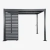 Panel para pérgola bioclimática de aluminio de 1m