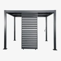 Panel para pérgola bioclimática de aluminio de 1m