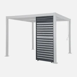 Panel para pérgola bioclimática de aluminio de 1m