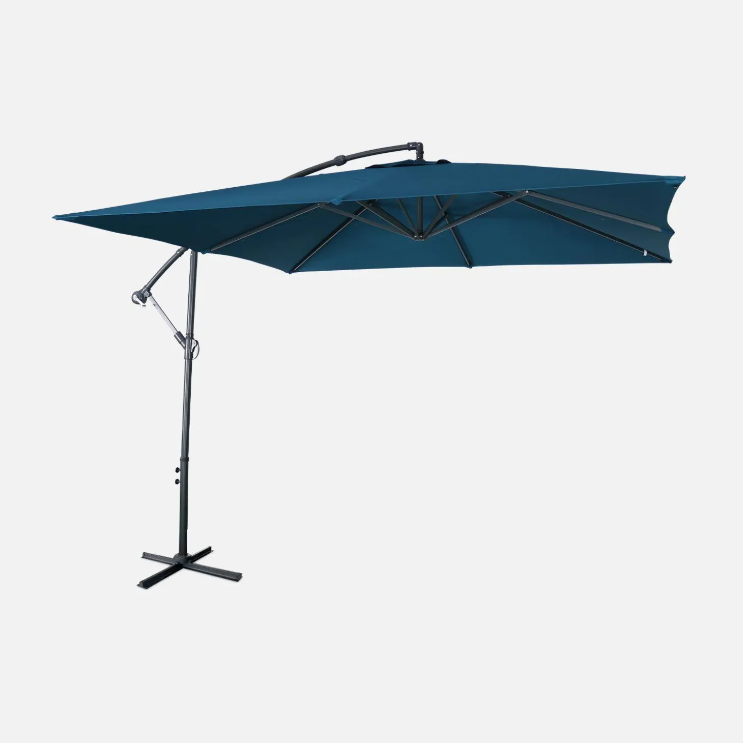 Parasol cuadrado excéntrico, 3x3m