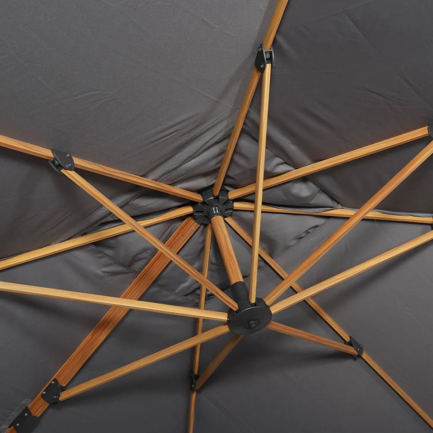 Parasol cuadrado excéntrico, 3x3m