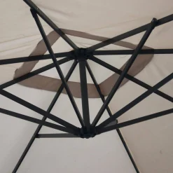 Parasol cuadrado excéntrico, 3x3m