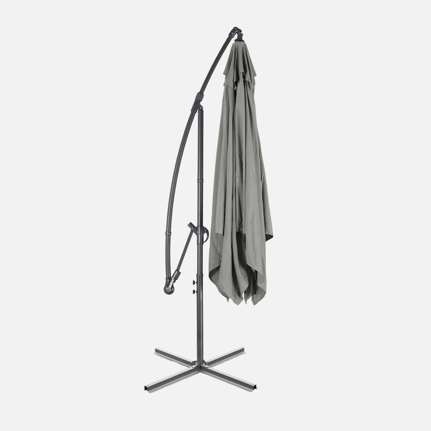 Parasol cuadrado excéntrico, 3x3m