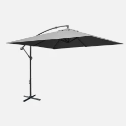 Parasol cuadrado excéntrico, 3x3m