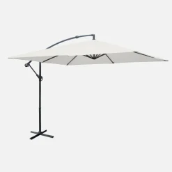 Parasol cuadrado excéntrico, 3x3m
