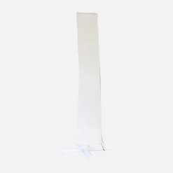 Parasol cuadrado excéntrico, 3x3m + placas de lastre 50x50cm