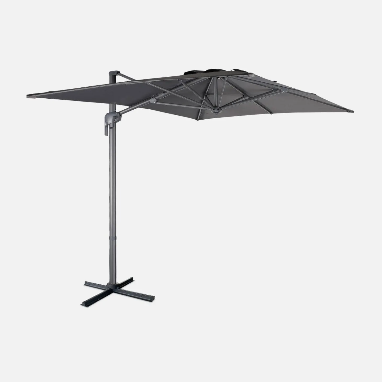 Parasol rectangular excéntrico, 3x2m