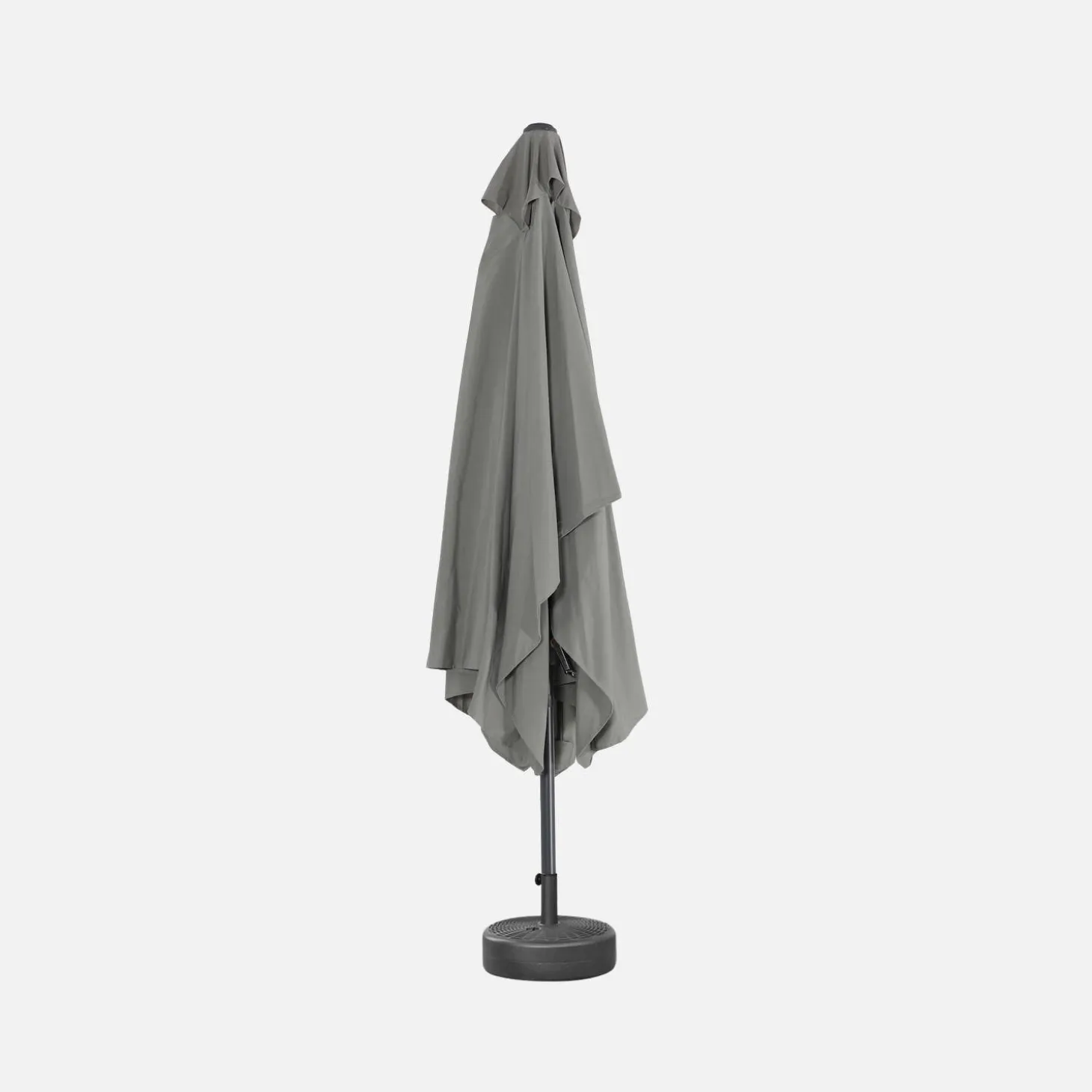 Parasol rectangular poste efecto madera, 2x3m