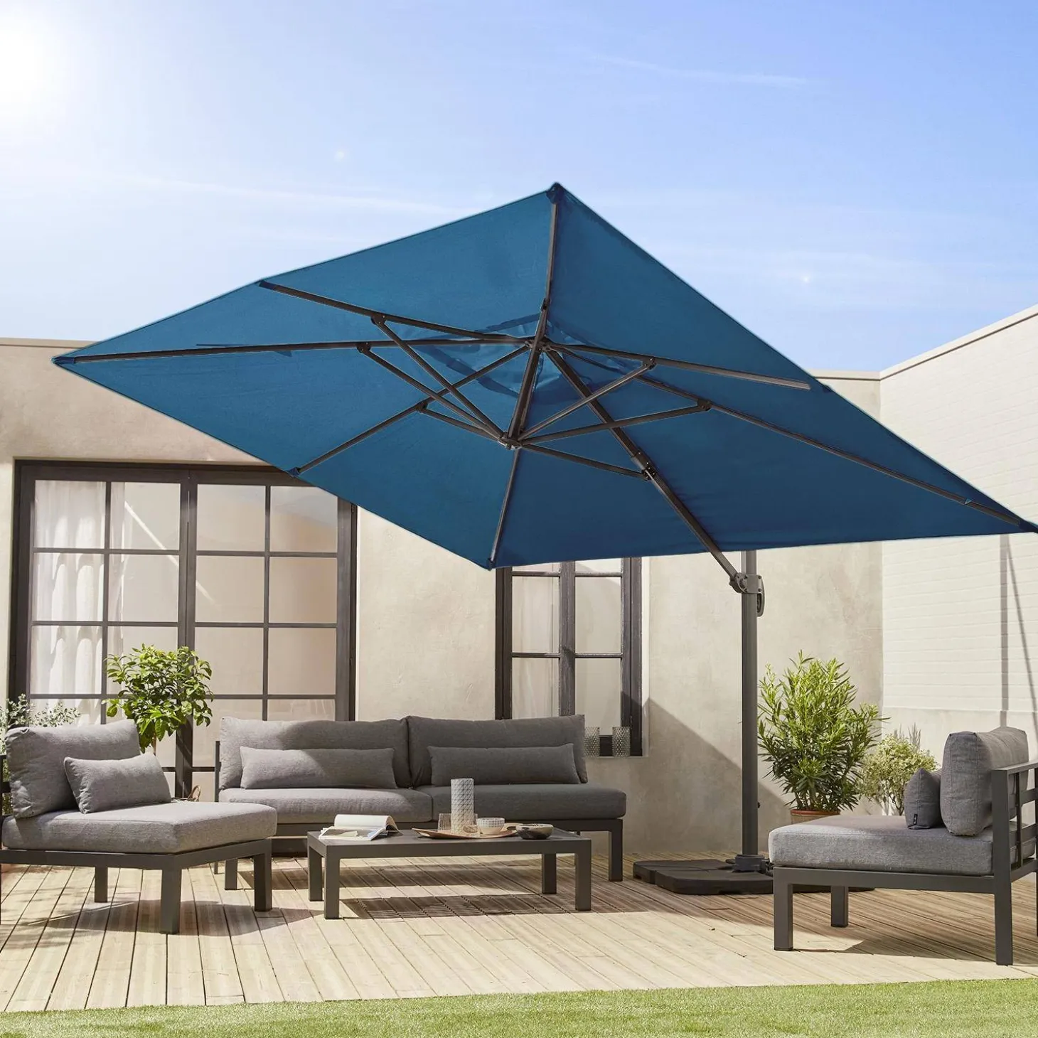 Parasol rectangular, 3x4m