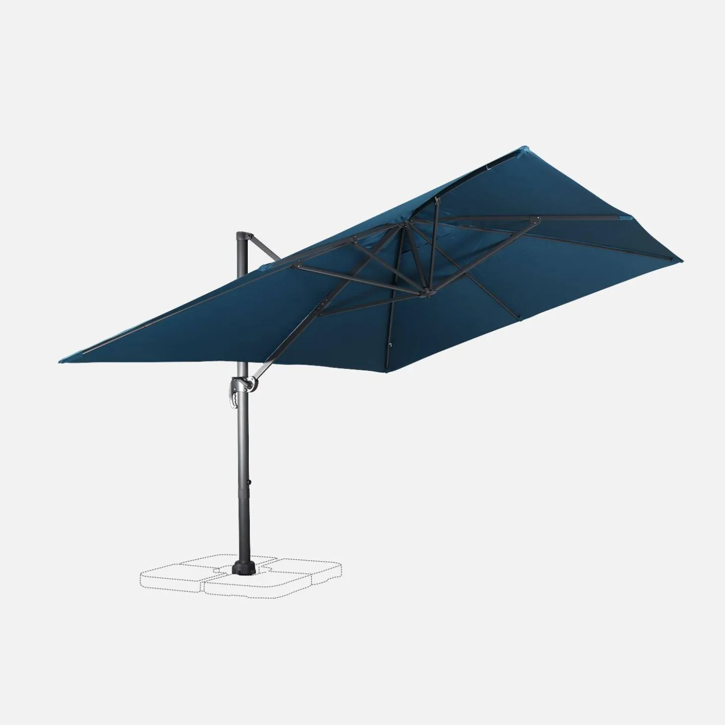 Parasol rectangular, 3x4m