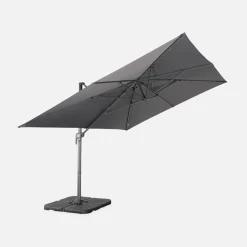 Parasol 3x4m rectangular desplazado