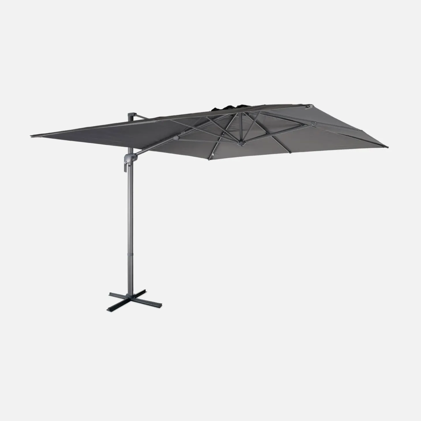 Parasol 3x4m rectangular desplazado