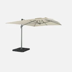 Parasol 3x4m rectangular desplazado