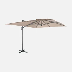 Parasol 3x4m rectangular desplazado