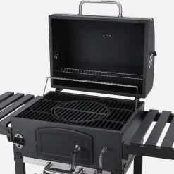 Parrilla de carbón con funda