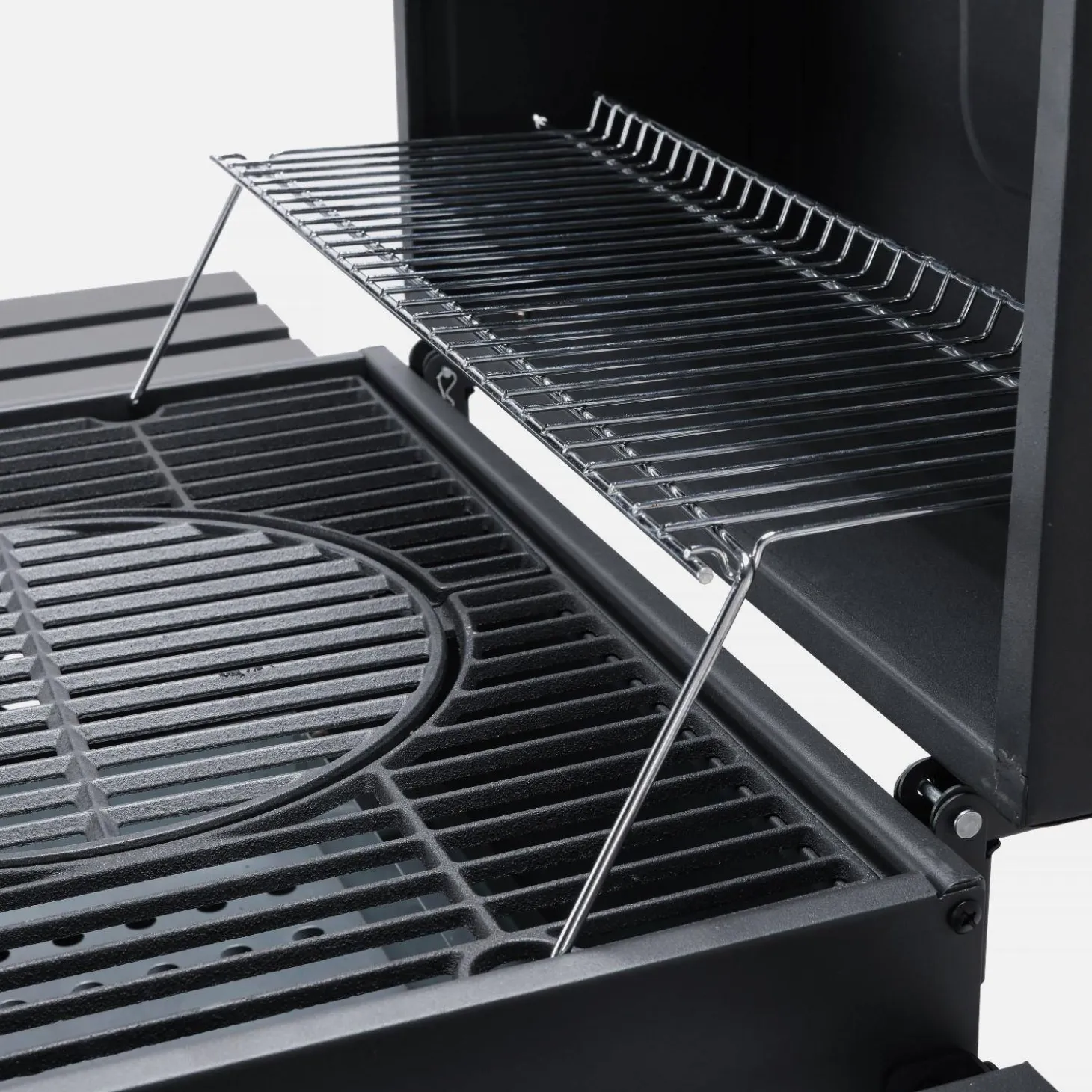 Parrilla de carbón con funda